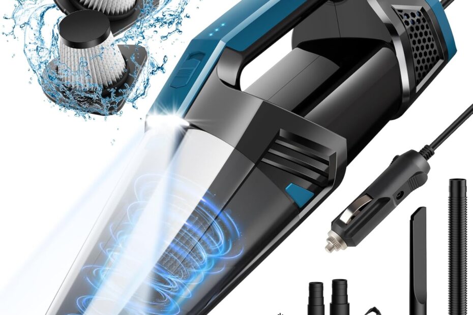 Rev Up Your Ride: The Ultimate Portable Car Vacuum Cleaner Review!