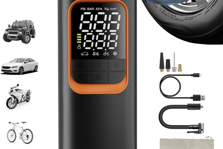 Rev Up Your Ride: The Ultimate Portable Tire Inflator Review
