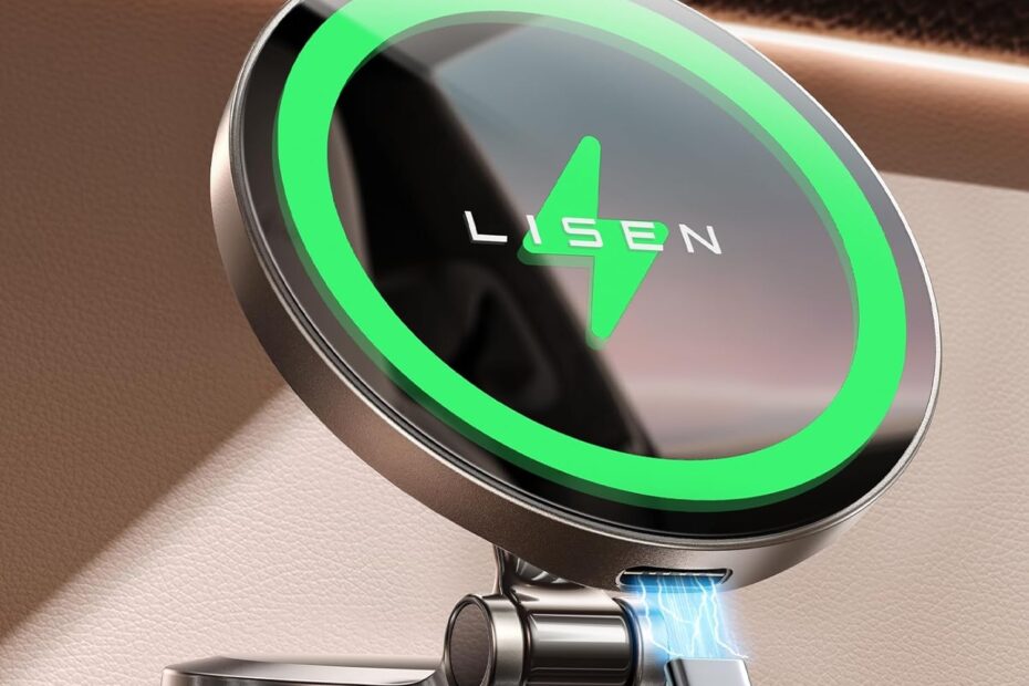 Rev Up Your Ride: The Ultimate Review of the LISEN MagSafe Car Mount Charger