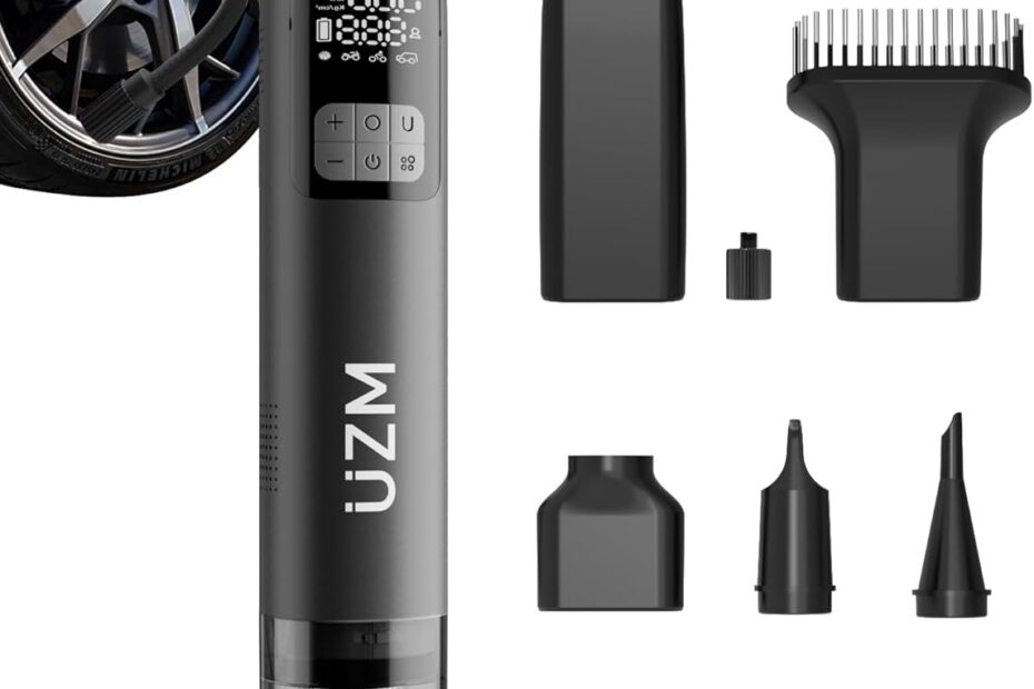 Rev Up Your Ride: The Ultimate UZM 3-in-1 Tire Inflator and Car Vacuum Review!
