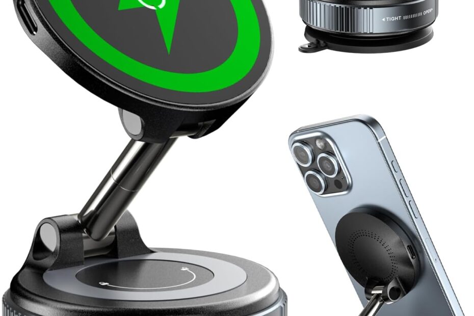 Rev Up Your Road Trips: CloudValley 15W Wireless Car Charger Mount Review