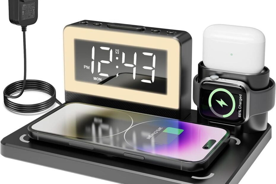 Revamp Your Nightstand: The Ultimate 7-in-1 Wireless Charging Station Review!