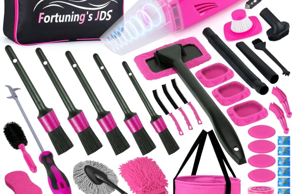 Revamp Your Ride: The Ultimate 47PCS Car Detailing Kit for a Sparkling Clean!