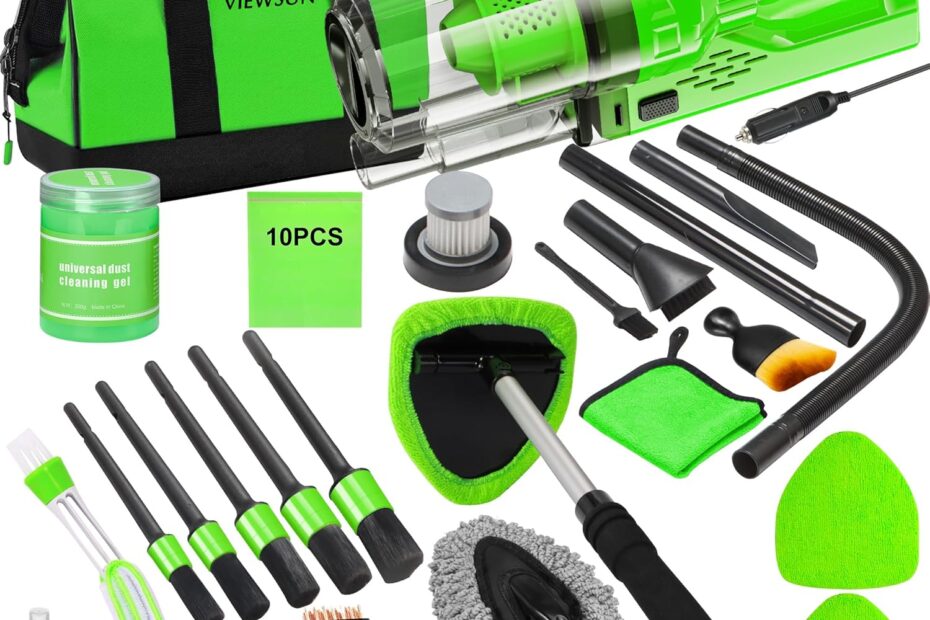 Revamp Your Ride: The Ultimate Viewsun 30pcs Car Cleaning Kit Review