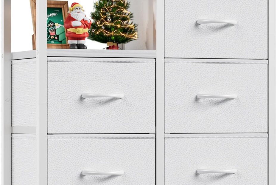Revamp Your Space: Review of the Furnulem 5 Drawer White Dresser for Modern Organization