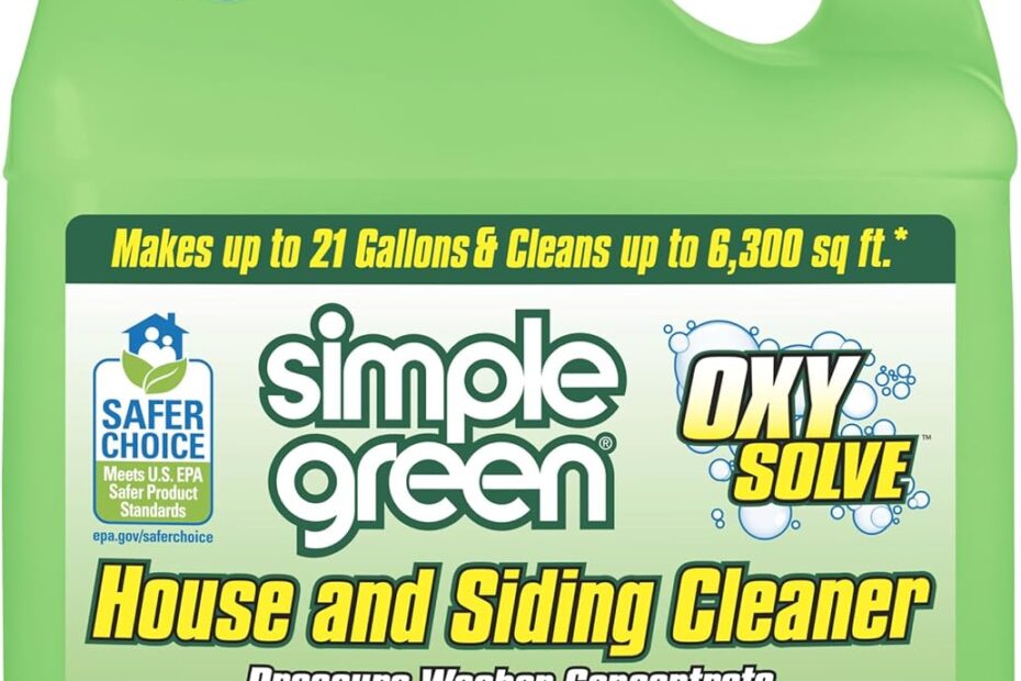 Revitalize Your Home: Oxy Solve Pressure Washer Cleaner Reviews