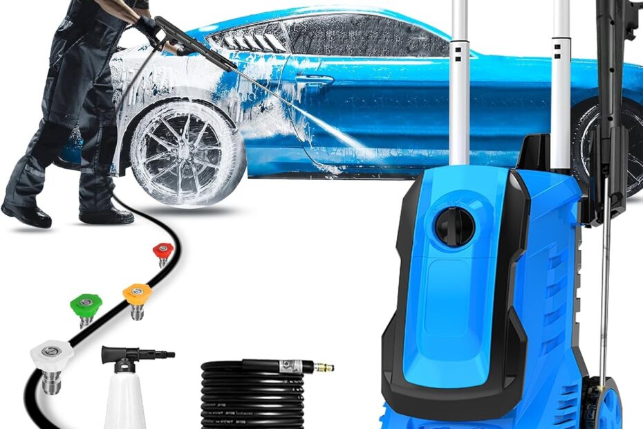 Revitalize Your Ride: The Ultimate Review of the 4000 PSI Electric Pressure Washer