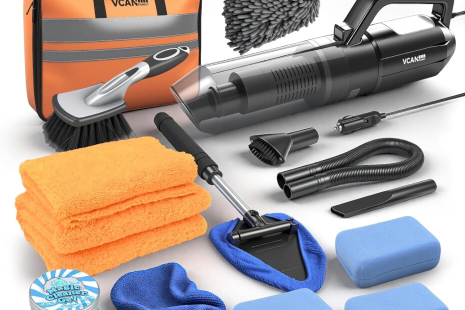 Revitalize Your Ride: The Ultimate VCANENERGY Car Cleaning Kit Review