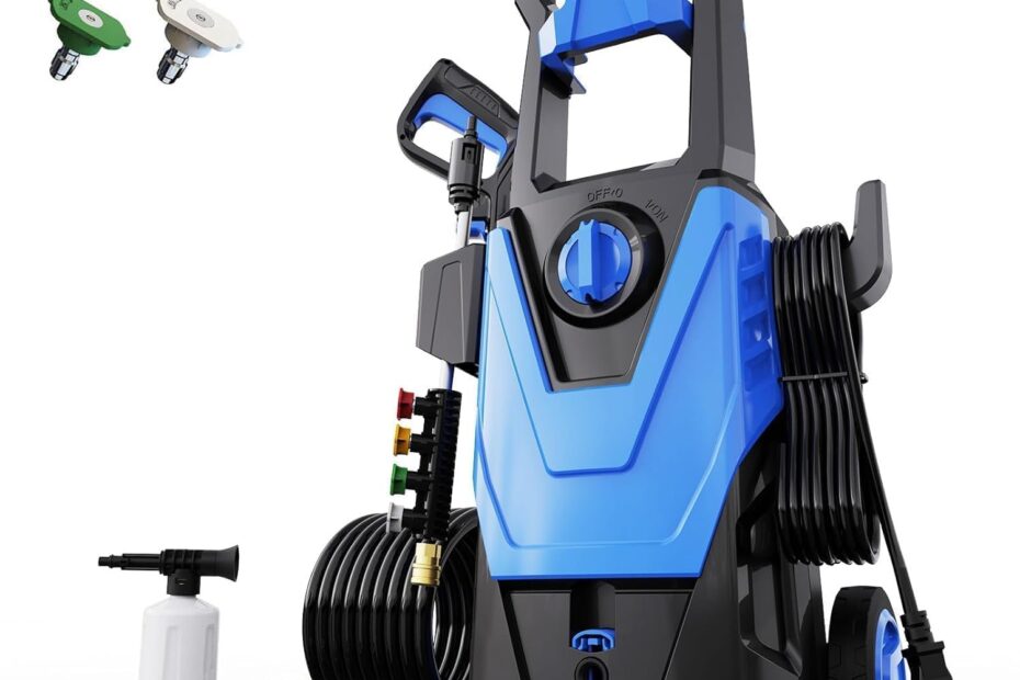 Revitalize Your Space: The 5000PSI Electric Pressure Washer Review