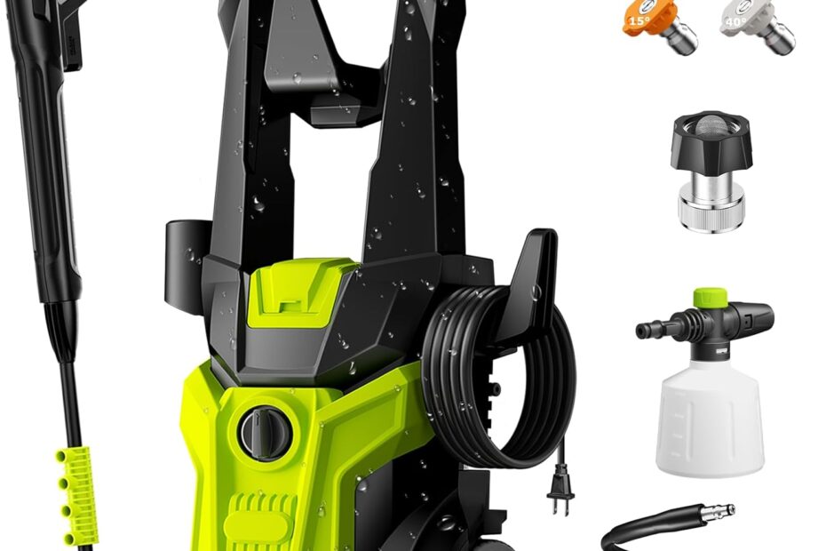 Revitalize Your Space: The Ultimate Review of the 2.5 GPM Electric Pressure Washer
