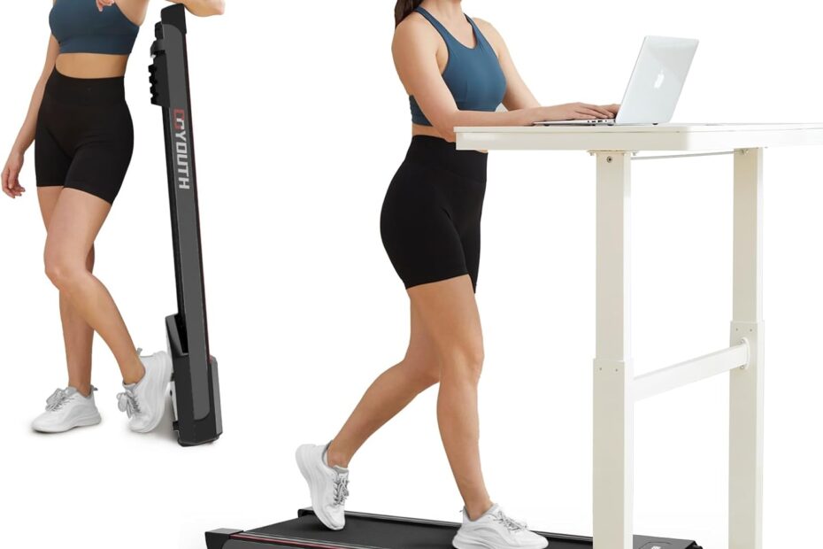 Revitalize Your Workspace: GOYOUTH 2 in 1 Under Desk Electric Treadmill Review