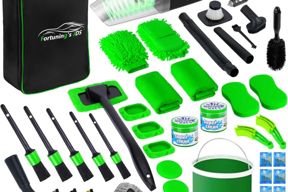 Revive Your Ride: The Ultimate 47PCS Car Detailing Kit Review