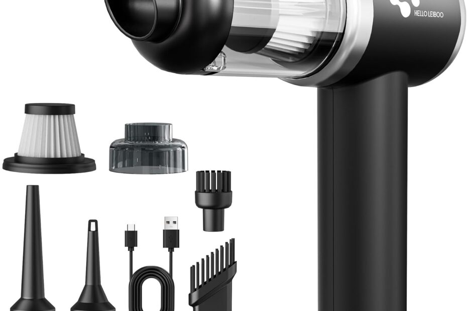 Revive Your Ride: The Ultimate Review of the Helloleiboo Handheld Car Vacuum Cleaner