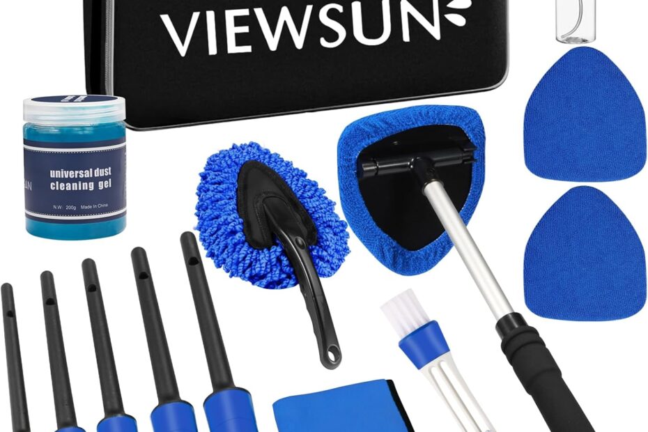Revive Your Ride: The Ultimate Viewsun Windshield Cleaner & Interior Detailing Kit Review
