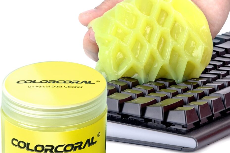 REVIVE YOUR TECH: COLORCORAL Cleaning Gel for a Spotless Dust-Free Experience!