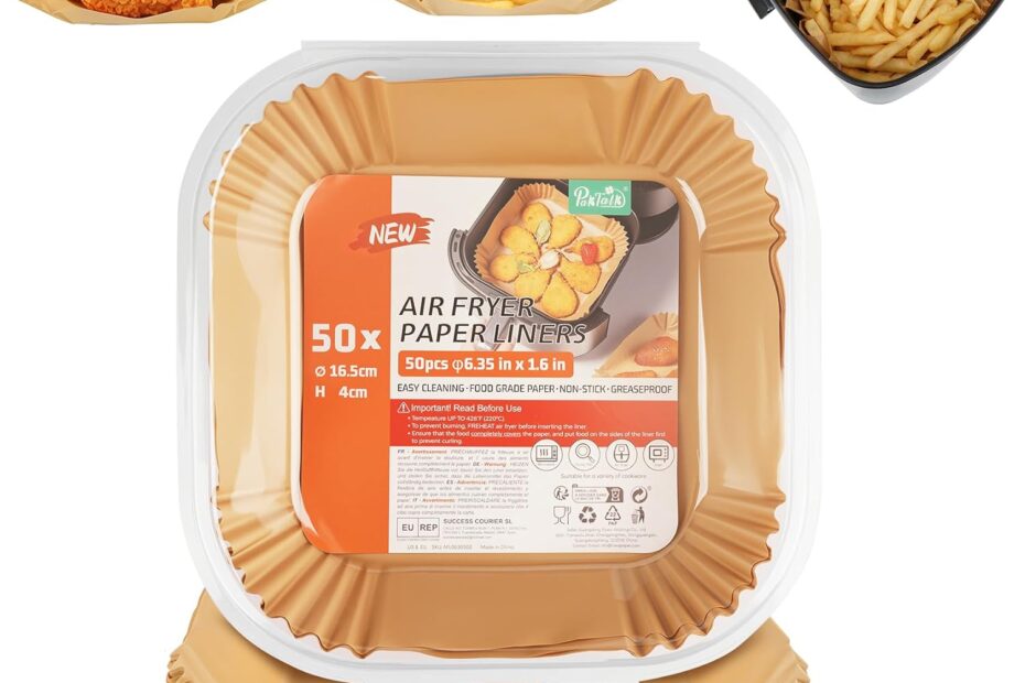 Revolutionize Your Air Frying: Must-Have 6.3 Inch Parchment Paper Liners