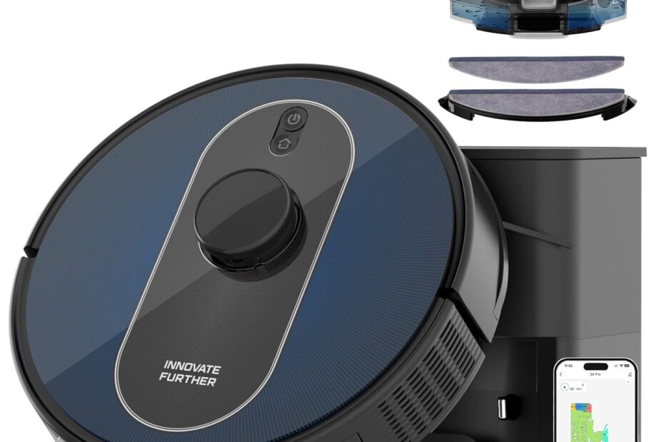 Revolutionize Your Cleaning: The Ultimate Robot Vacuum and Mop with 5000Pa Power