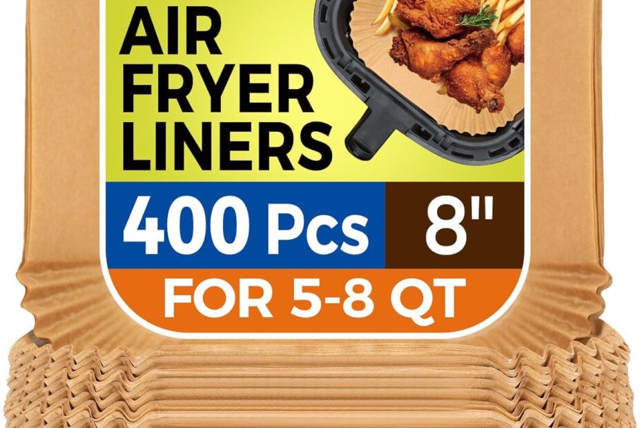 Revolutionize Your Cooking: 400 Pcs Heavy-Duty Air Fryer Paper Liners Review