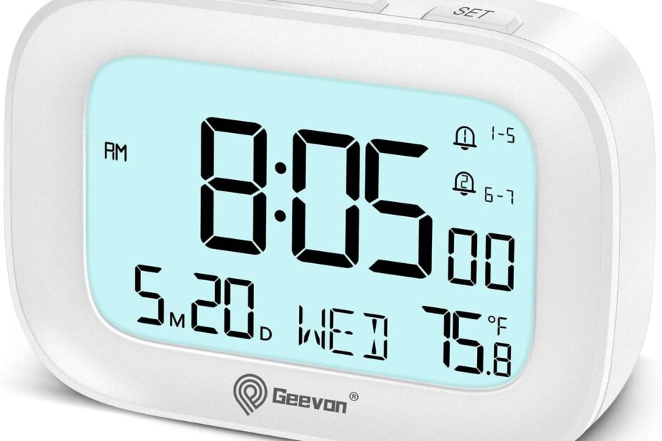 Rise and Shine: The Geevon Small Travel Alarm Clock Review