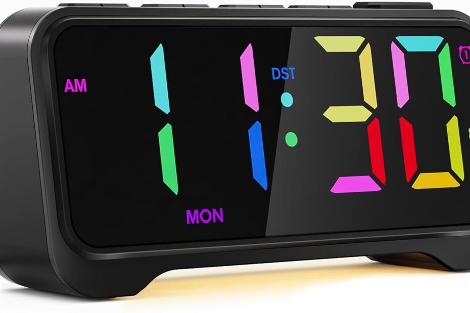 Rise and Shine: The PPLEE Loud Alarm Clock Review for Heavy Sleepers