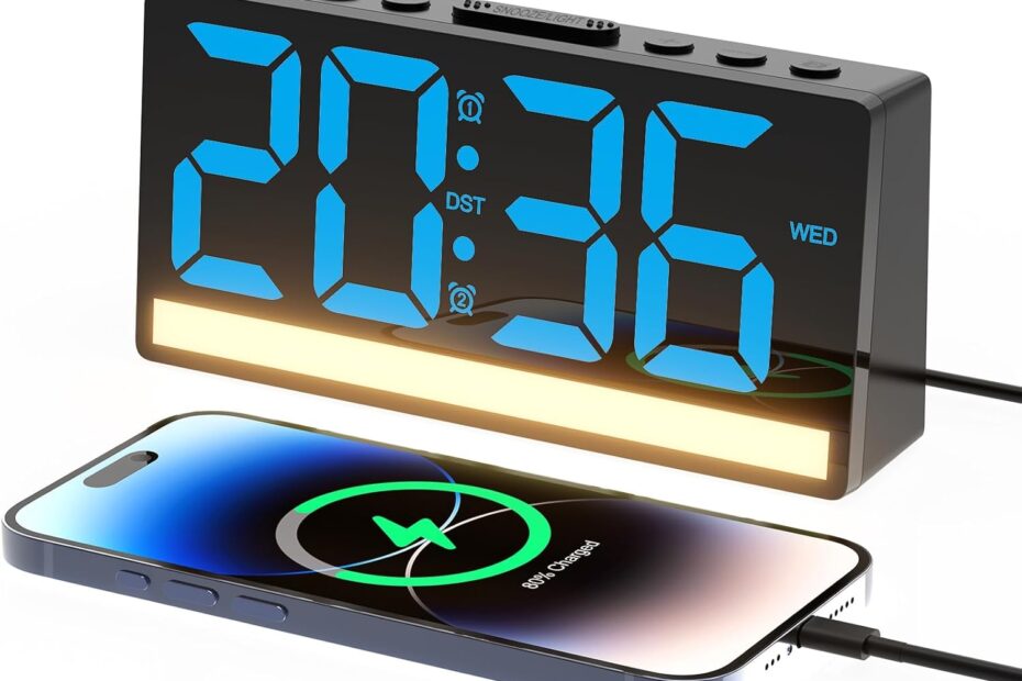 Rise and Shine: The Ultimate Loud Alarm Clock for Heavy Sleepers