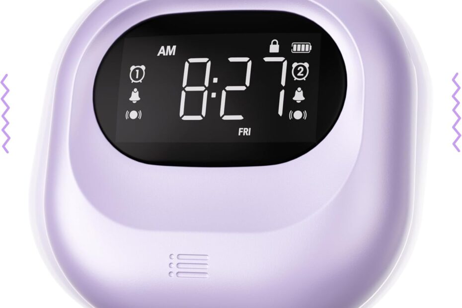 Rise and Shine: The Ultimate Mesqool Bed Shaker Alarm for Heavy Sleepers