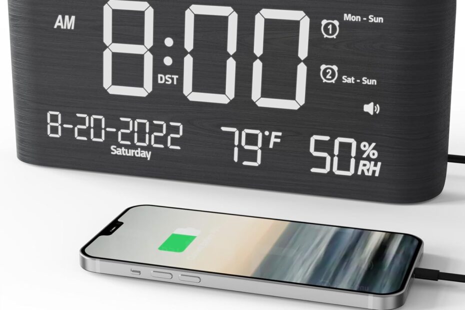 Rise and Shine: The Ultimate Review of the Raynic 8.7 Inch Digital Alarm Clock