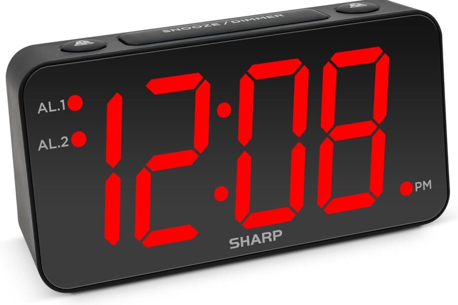 Rise and Shine: The Ultimate Review of the Sharp Jumbo Digital Alarm Clock