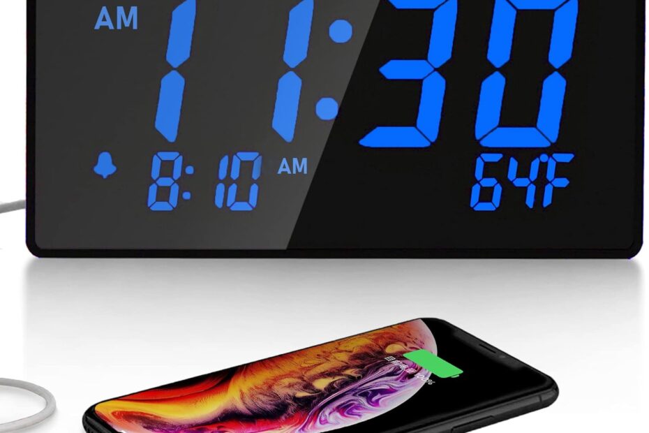 Rise and Shine: The Ultimate Smart Desk Digital Alarm Clock Review