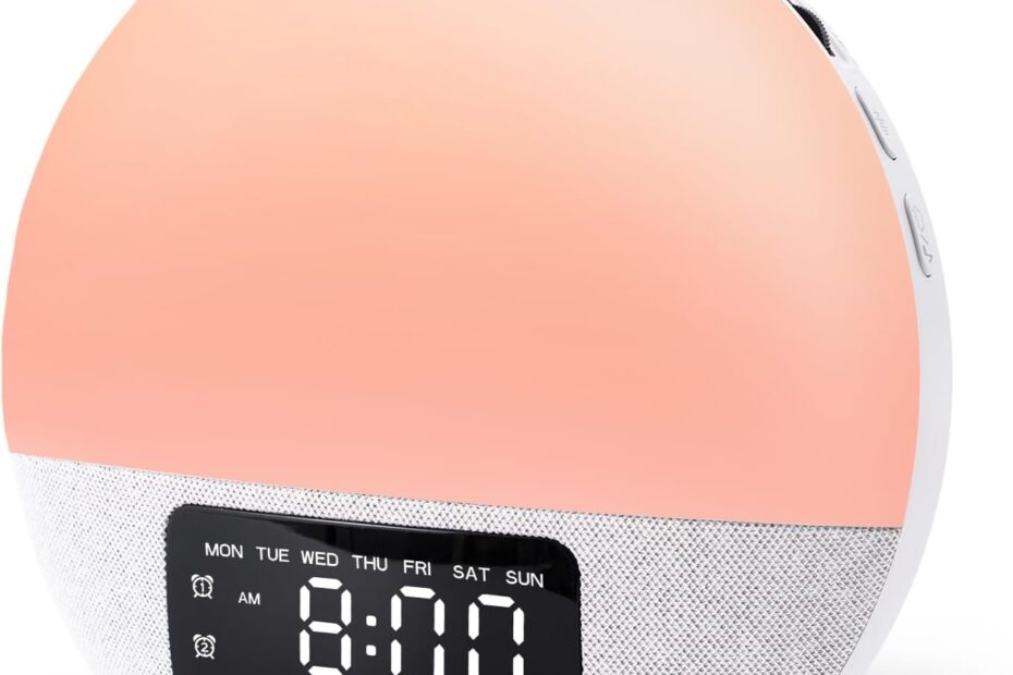 Rise and Shine: The Ultimate Sunrise Alarm Clock Review for Heavy Sleepers and Kids