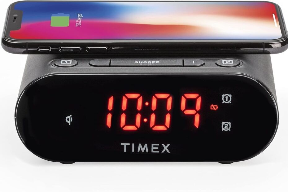 Rise and Shine: Timex Bedside Wireless Charging Dual Alarm Clock Review