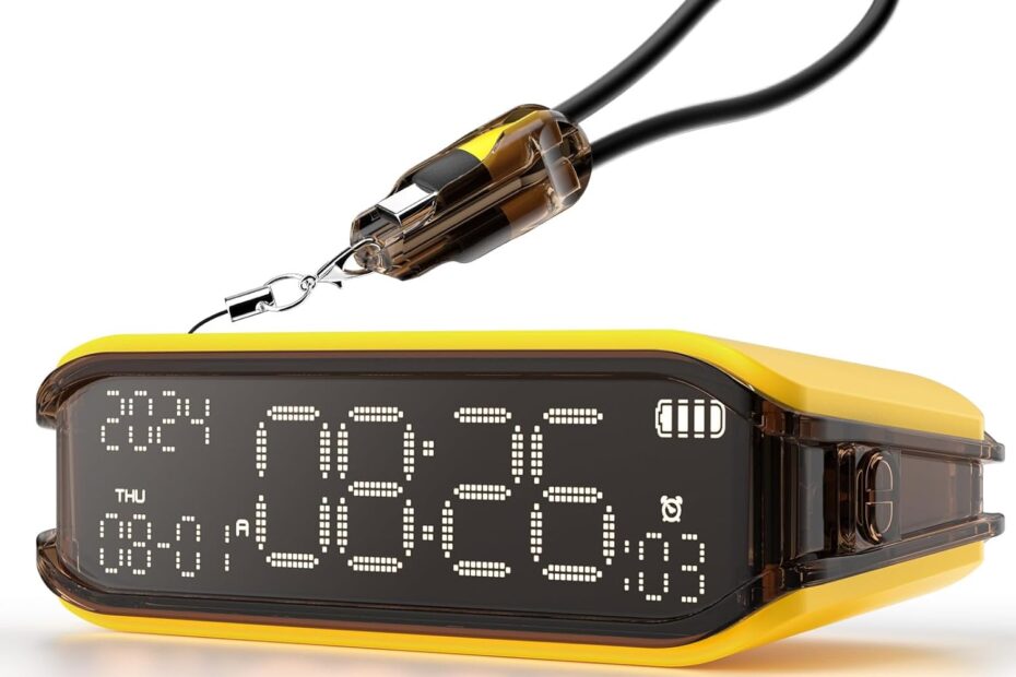 Rise & Shine: The Ultimate Digital Alarm Clock for Heavy Sleepers