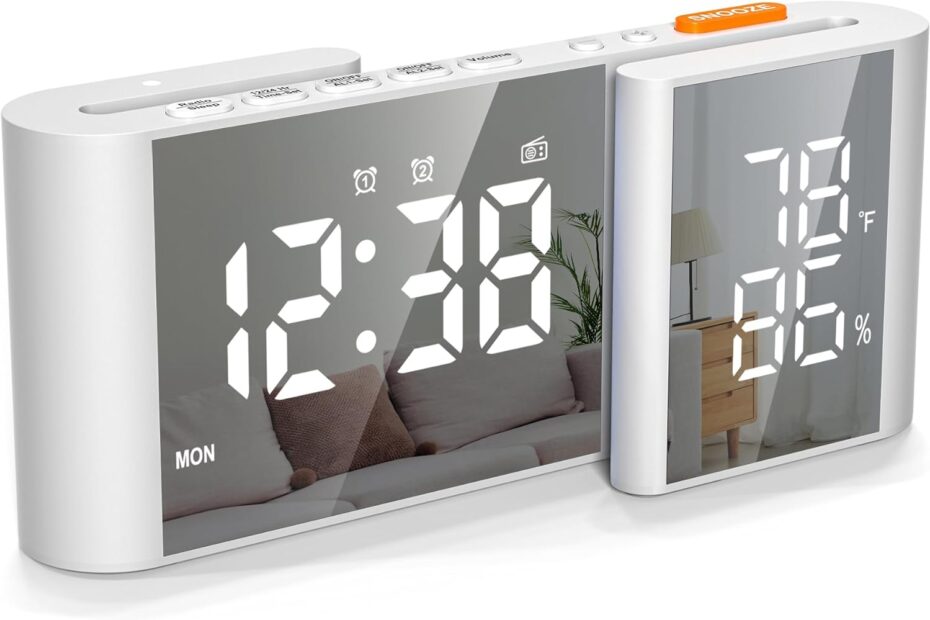 Rise & Shine: The Ultimate Digital Alarm Clock for Heavy Sleepers