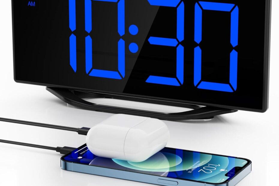 Rise & Shine: The Ultimate Digital Alarm Clock for Your Bedroom