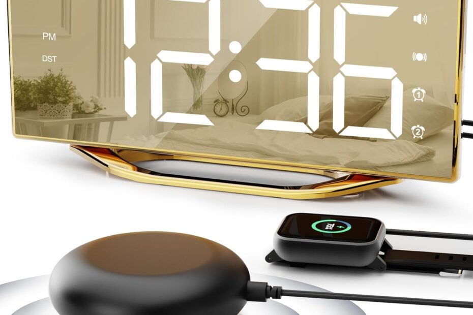 Rise & Shine: The Ultimate Loud Alarm Clock for Heavy Sleepers!