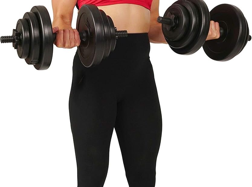 Sculpt Your Strength: A Review of the Sunny Health & Fitness 40 Lb Dumbbell Set