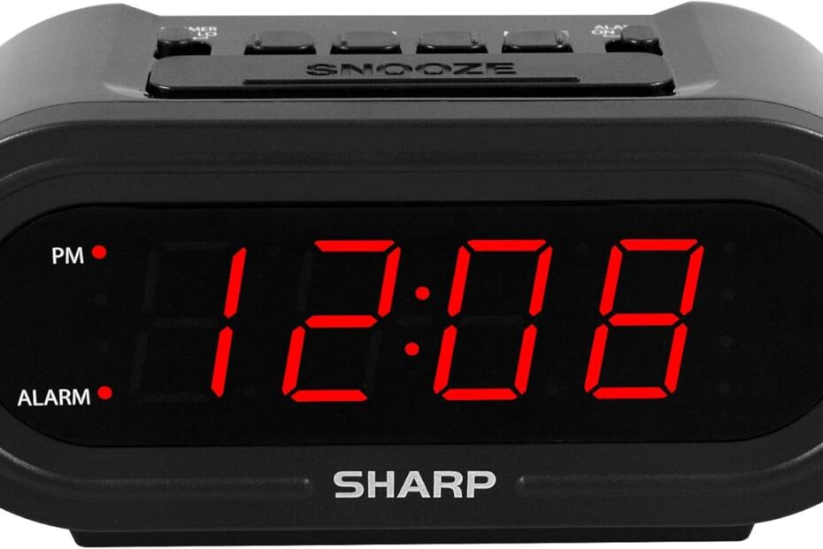 Set It and Forget It: The Sharp Digital Alarm with AccuSet Review