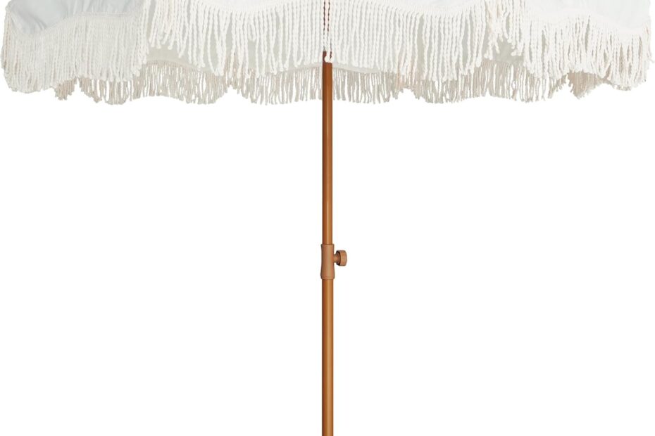 Shade in Style: Review of the AMMSUN Boho Fringe Umbrella