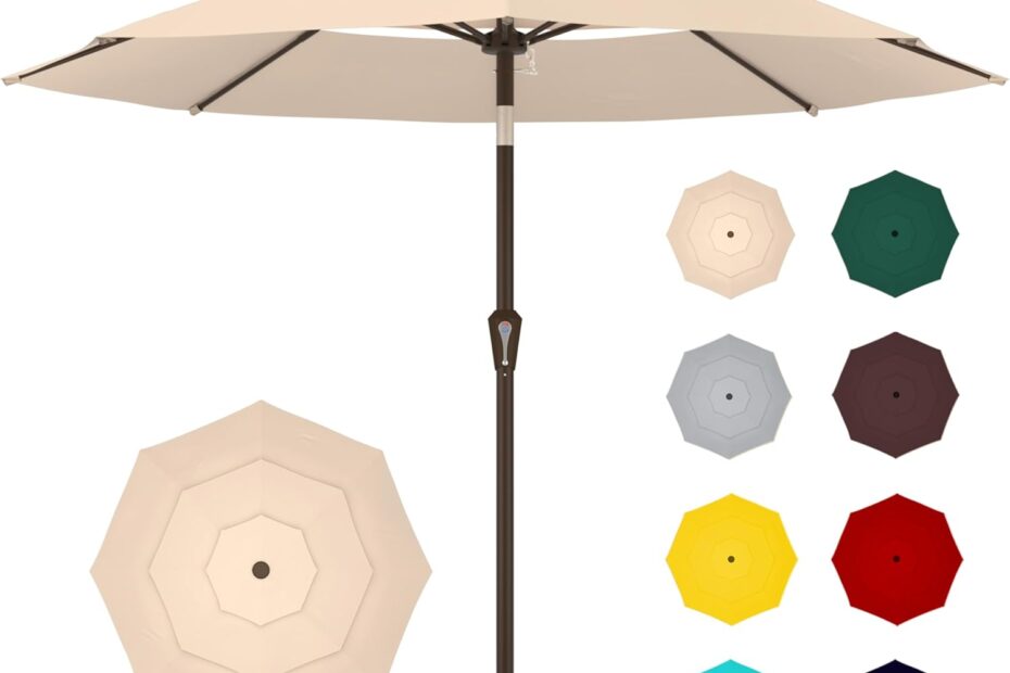 Shade in Style: Review of the Ayge 9FT Outdoor Patio Umbrella