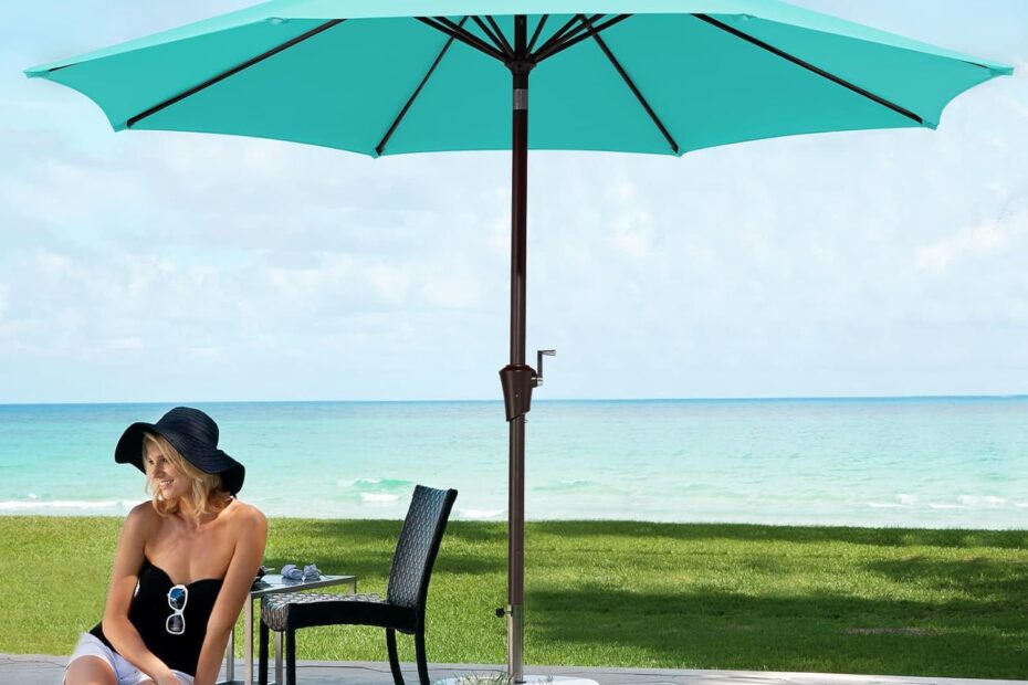 Shade in Style: Review of the JEAREY 10ft Olefin Patio Umbrella
