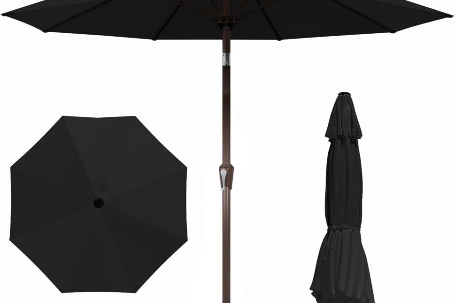 Shade in Style: Review of the PatioKingdom 9FT Auto-Tilt Patio Umbrella