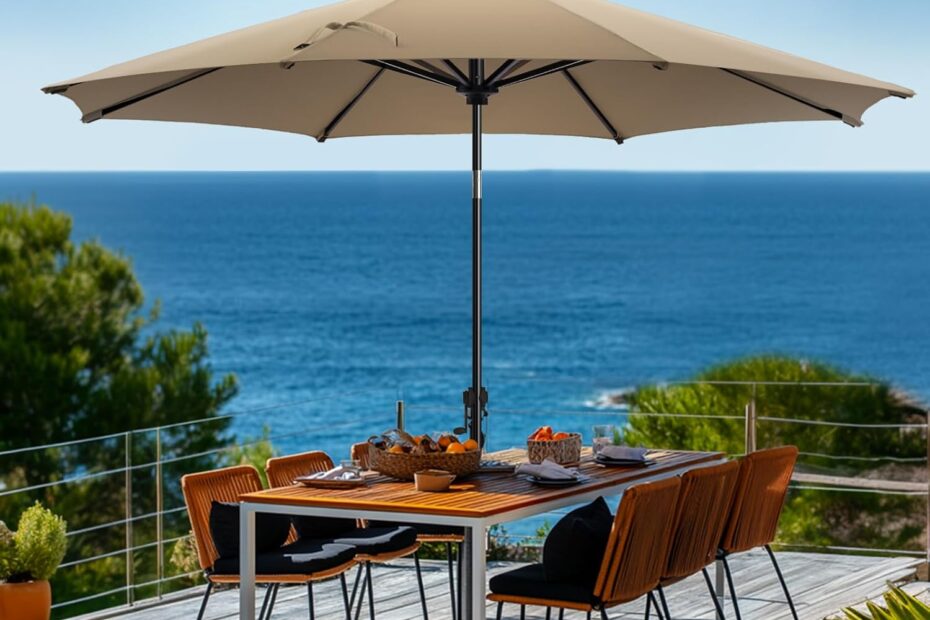 Shade in Style: Review of the wikiwiki 9 FT Patio Umbrella