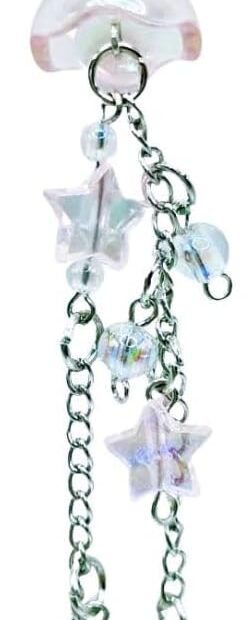 Shine Bright with the Meefisher Y2K Star Jellyfish Keychain: A Must-Have Bag Accessory!