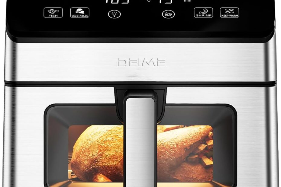 Sizzle and Save: DEIME Air Fryer 6.5 QT Review – Your Healthy Cooking Companion!