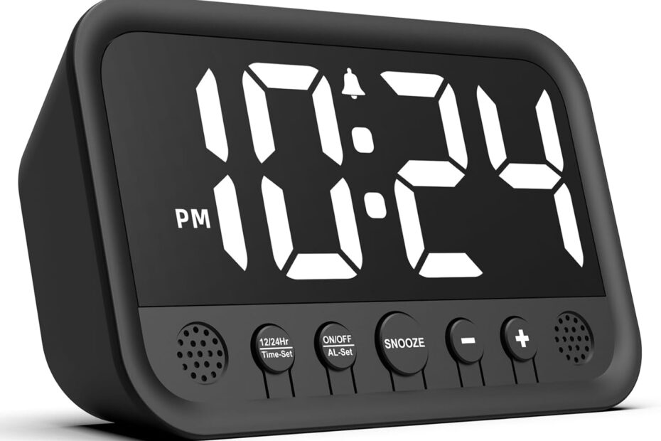 Sleep Better: The Ultimate Review of the Small LED Digital Alarm Clock for Heavy Sleepers