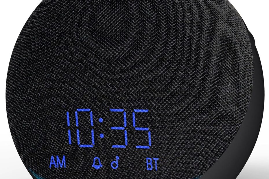 Sleep Easy: The Ultimate Sound Machine Alarm Clock with Bluetooth for All Ages