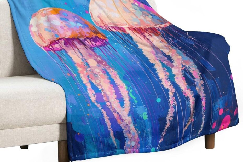 Snuggle into Comfort: Review of the Jellyfish Plush Throw Blanket