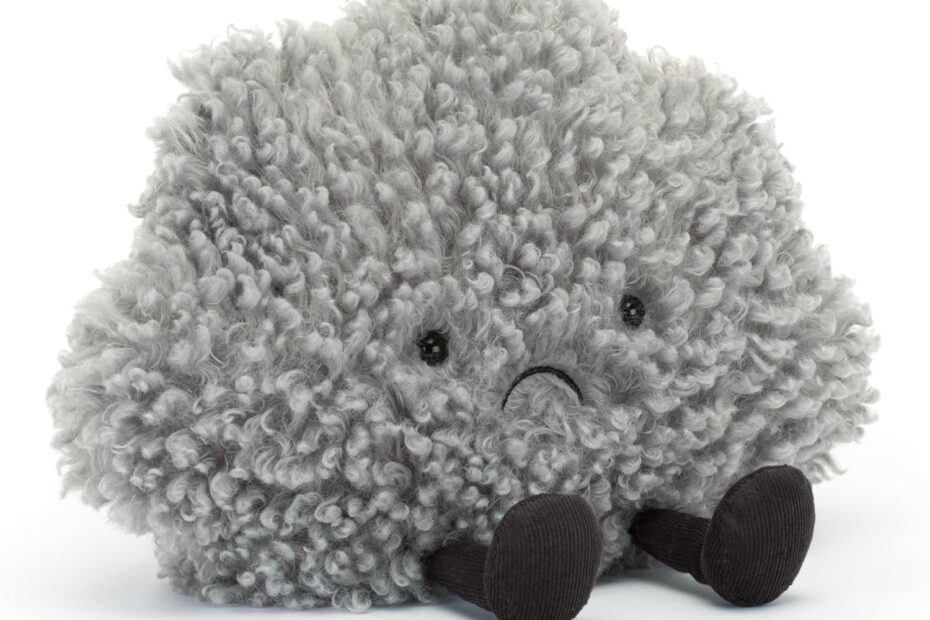 Snuggle Up with the Jellycat Amuseables Storm Cloud: A Cuddle-Ready Plush Friend!