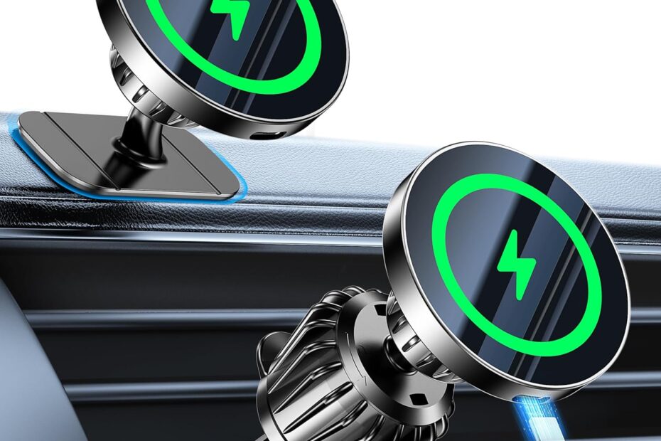 Stay Charged on the Go: Kaistyle MagSafe Car Mount Charger Review!