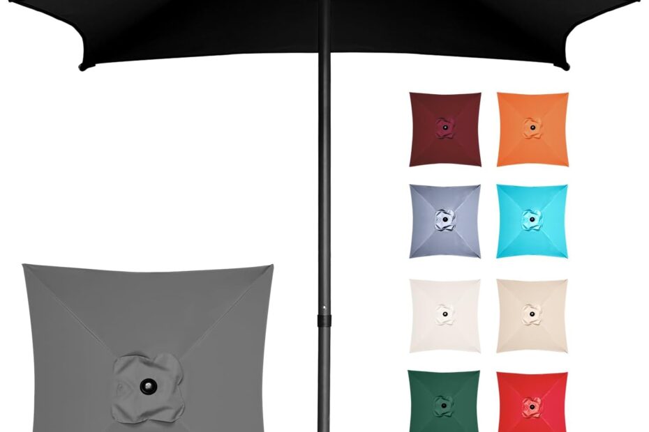 Stay Cool and Protected: The Ultimate 4.9 ft Patio Umbrella Review
